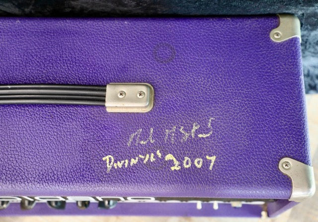 Soldano Hot Rod 50 Amp Signed by Mark McEntee from the Divinyls