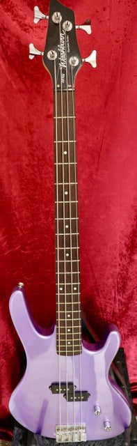 1993 Washburn XB100 Bantam Series Bass Guitar with Hard Case