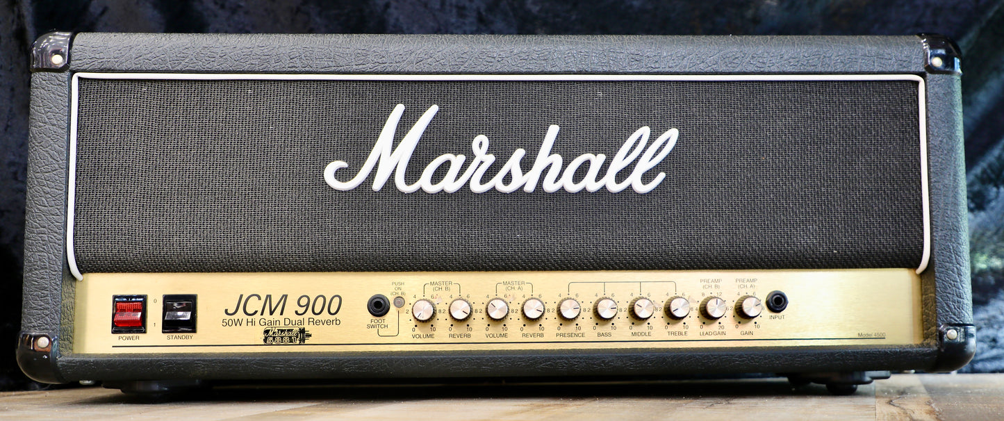 1995 Marshall JCM900 Amp Signed by Mark McEntee from the Divinyls