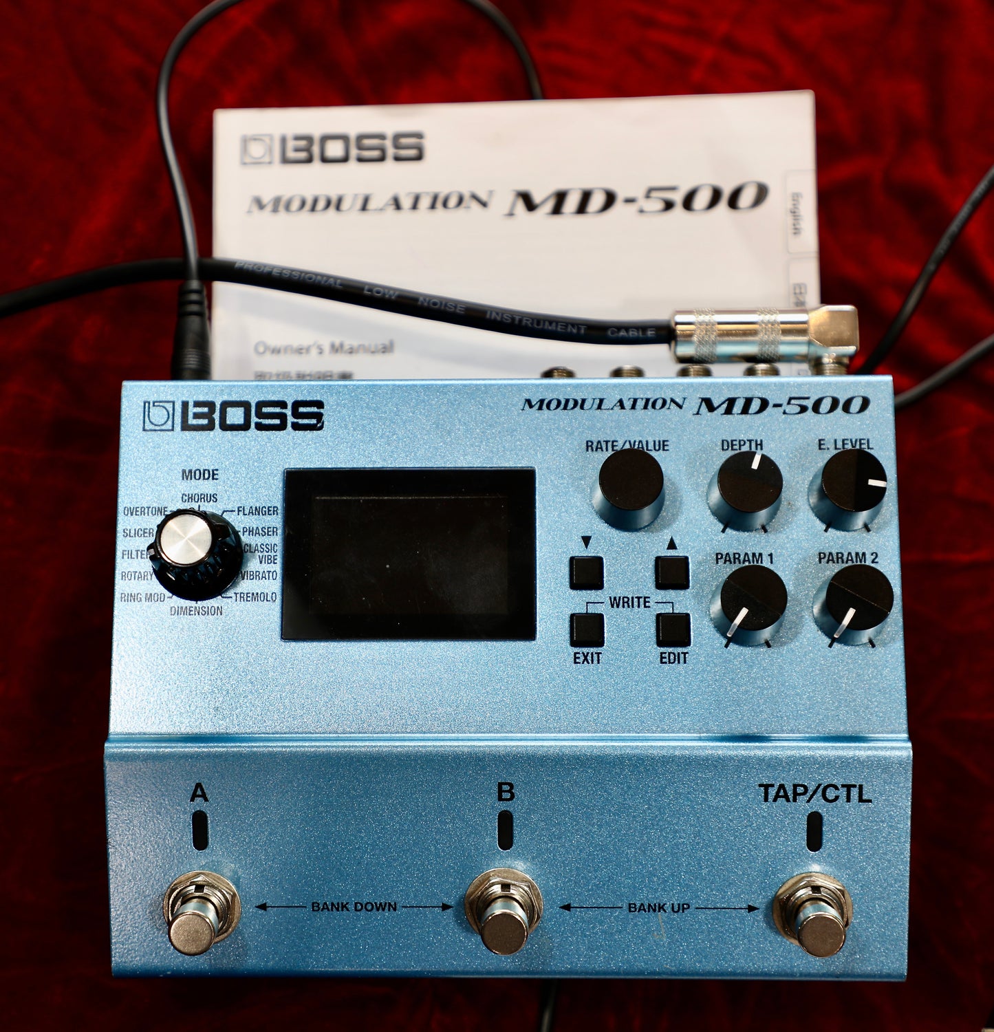 Boss DD-500, MD-500, RV-500 Combo