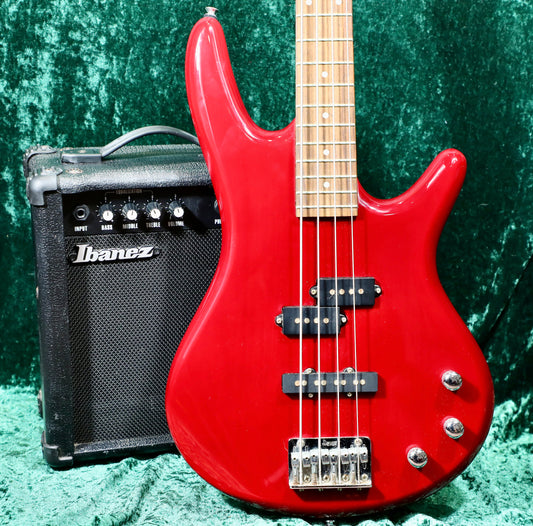 Ibanez GIO Bass Guitar with Ibanez BSA 10 Amp Package Deal