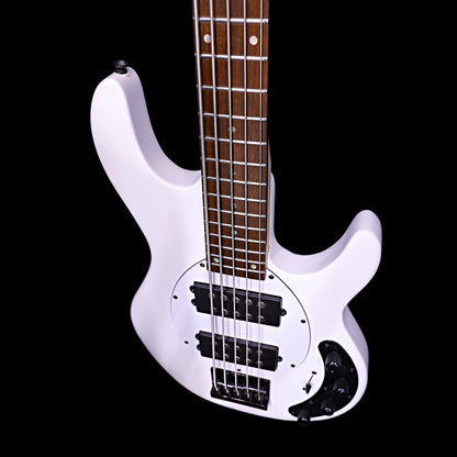 Moonray 5  Arctic White Left or Right Hand With Wolf Hard Case and Pro-Luthier Set Up