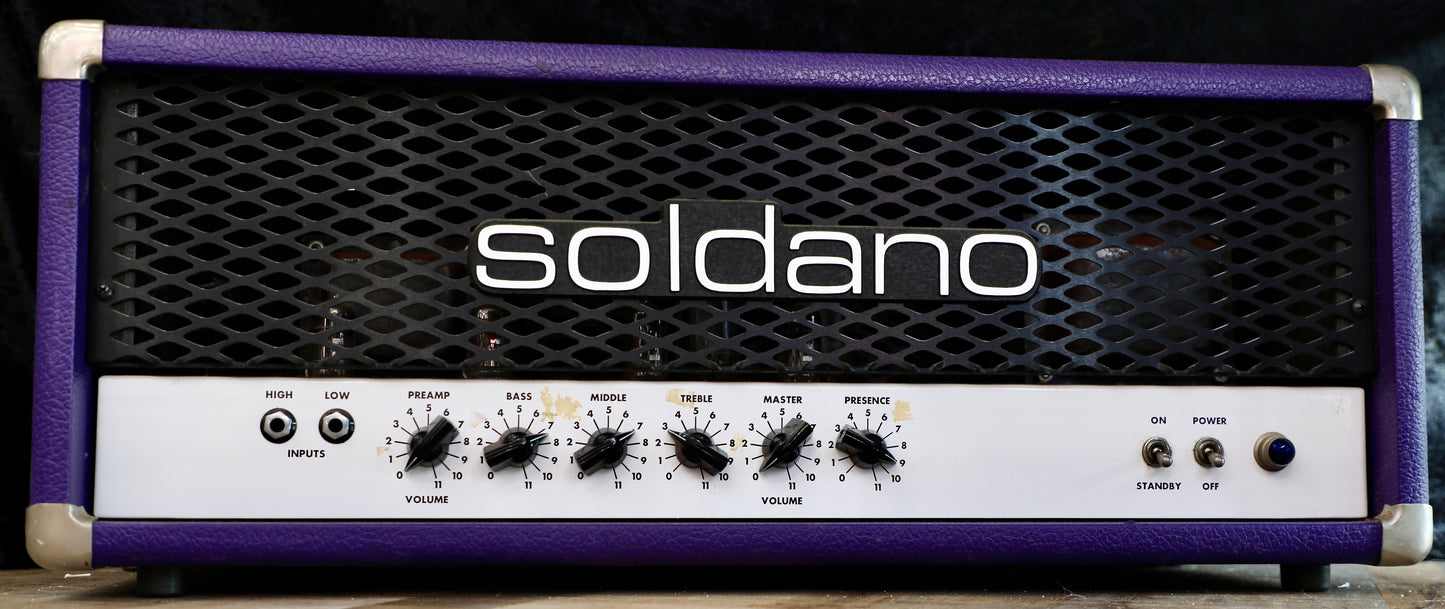 Soldano Hot Rod 50 Amp Signed by Mark McEntee from the Divinyls